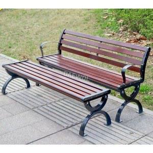 공원 벤치의자 야외 벤치 호박색 휴식 1 5M 아파트 등받이X 레저 대기석 목재