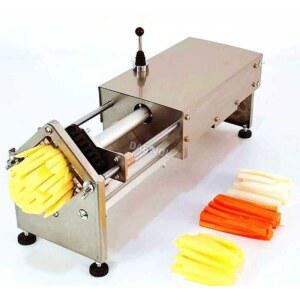 자동 기계 절단기 업소용 컷팅기 7mm 튀김 재료