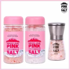 히말라야 핑크소금 선물세트8호 400gx2개+그라인더x1집들이 돌잔치답례품 칠순 사은품 판촉물 단체 교회 김