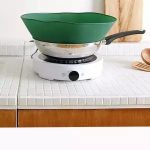 실리콘 후라이팬 가드 기름방패 튐 방지 패드 오일 커버 오염 주방