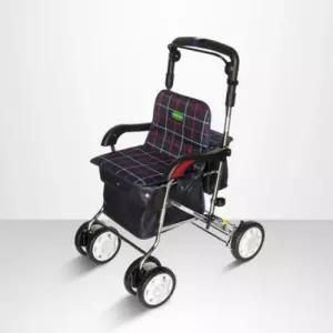 실버카 노인보행기 CW-M300S 어르신 캐어맥스 접이식 가벼운 경량 성인용 보행보조기 휴대용 성인 걸음 보행보조워커 유모차