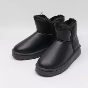 여성 키높이 겨울 방한 털 부츠 신발 스웨이드 부츠숏 방수 패딩 퍼부츠 세무