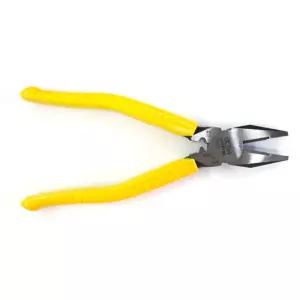 로보스터 압착 뺀치 절단 컷팅 전선피복 펜치 200mm니빠 휴대용니퍼 전선펜 펜수공구 공업용품 작업