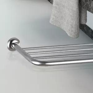 스텐레스 수건 선반 1단 욕실 화장실 HSW걸이 타올걸이 형걸이 인테리어 고급 셀프 소품 걸이 행거