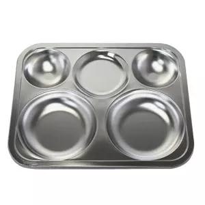 후지원형식판5호5구 5호 급식 식판 스텐 스테인레스 일반