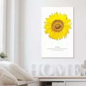 돈을 부르는 캔버스액자 노랑 해바라기카페 북유럽 인테리어소품 벽걸이 그림 거실