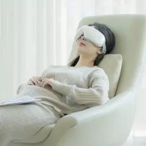 아이원 휴대용 무선 공기압 진동 눈 안마기 마사지 눈건조할때