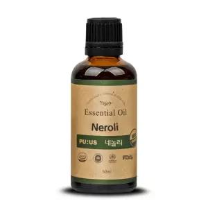 퓨어스 오가닉 네놀리 에센셜 오일 50ml바디용 에센스 보습 아로마 베이비 로션 케어