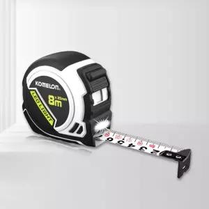 USB 충전식 코메론 콤팩트 5000mcd LED 8M작업용줄자 사무용 측정용