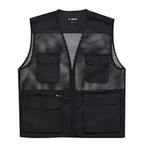 랜더스 망사 조끼(LD480) 블랙작업용 맞춤 동호회 체육대회 등산 스태프 스포츠 행사 단체 패션