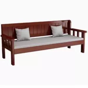 벤치형 소파 평상형 나무쇼파 체어 원목 거실