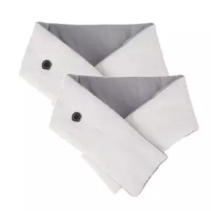 USB 1+1 발열 머플러 겨울 방한 보온 온열 넥워머 목도리용품 여자 여성 패딩