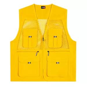 랜더스 신왕망사 조끼(LD460) 옐로우작업용 맞춤 동호회 체육대회 등산 스태프 스포츠 행사 단체 패션