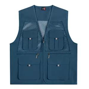 랜더스 신왕망사 조끼(LD460) 스틸블루작업용 맞춤 동호회 체육대회 등산 스태프 스포츠 행사 단체 패션