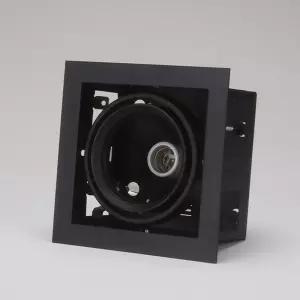 멀티1구 PAR30 매입형 예도 블랙 화이트램프 천정등 전시장등 카페등 사각등 스포트조명 스팟 까페 매입등