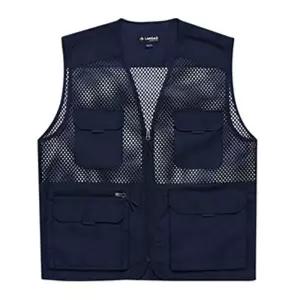 랜더스 망사 조끼(LD480) 네이비작업용 맞춤 동호회 체육대회 등산 스태프 스포츠 행사 단체 패션