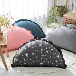 [단잠] 반달 대형등쿠션커버 (커버만1장) (6939553A)