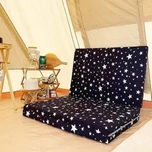 [단잠] 싱글(S)접이식 원룸바닥토퍼 접이식 매트리스 3단 (6654330A)