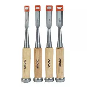 스마토 SM-FC4P 목공용 끌세트 4pcs 13-22mm용조각기 고급 작업용 산업용 나무조각 목수용 공구 수공구 목