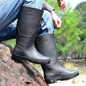 남자 비오는날 아웃도어 장마 논슬립 레인부츠 장화물질 남성슈즈 남성용 숏부츠 낚시