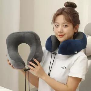 기내용 메모리폼 쿠션 목베개 4color DK-0094여행배게 여행용 용베게 배게