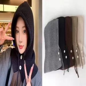 겨울 목도리 페이크후드 보온 토시 워머 폴라 머플러 넥워머 목티 목토 니트 공갈 방한 모자