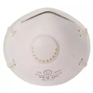 크린탑-안면 부과식 방진 마스크 420VW 1급(분진 미스트 흄) (통(10개))산업안전용품 보호 공업