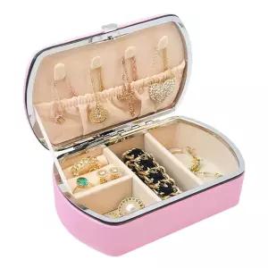 악세사리케이스 벨벳보석함미니 보관 휴대용 용반지함 귀걸이함 악세서리함 정리함 보관함 반지함 원단
