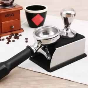포터필터 탬퍼 받침대 탬핑 스탠드 미니 거치대템매트 커피 카페 템퍼
