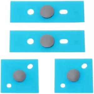 서피스 노트북 3 4 5 럼 바닥 케이스 고무 발 매트 실버 교체