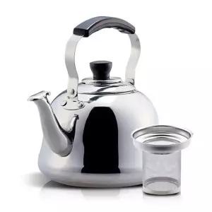 코카코 IH차망 실버주전자 인덕션 스텐 멜로디 물끓이는주 커피 거름 작은 티주 포함 보리