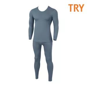 TRY 남성 젠틀 베이직 보온 내복 남자 내의세트발열내의 타이즈 내의 홈웨어