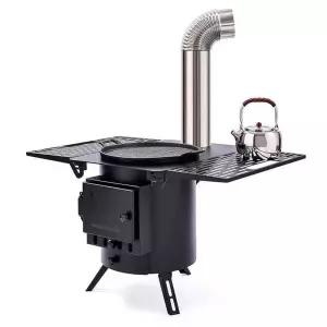 오븐화목난로 스토브 버전 기본 화로대 캠핑 불멍