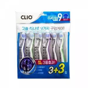 TBZ BTM 끌리오 커버더나인 칫솔 혼합미세모 6입