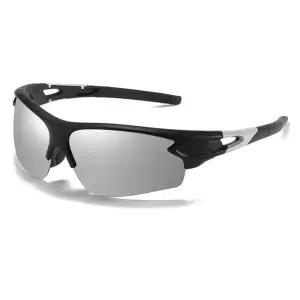 자전거 고글 스포츠 라이딩 편광 변색 선라스 실버 남자썬그라스 스라스 라이