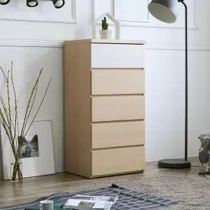 [아트박스]/인터데코 깔끔하게 정리되는 5단서랍장 60cm SJ1641T