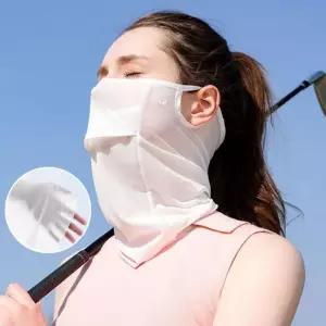 자외선차단 아이스실크 쿨페이스 마스크등산 자전거 패션 운동용 UV 스포츠 레저용