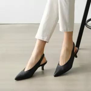 정장샌들 슬링백 데일리 플랫신발 여름 스틸레토