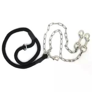 CW 스텐 반줄 쌍고리애견가슴 완견 용가슴 용목 강아지용목 목줄 고양이