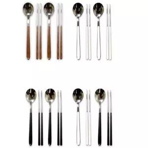 띄움 수저세트 스텐 수저 젓가락 숟가락 세트 2벌