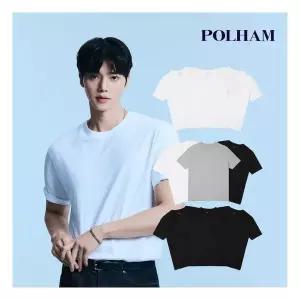 폴햄 26SS 3PACK 기본 반팔 티셔츠 9종 남여공용 434341