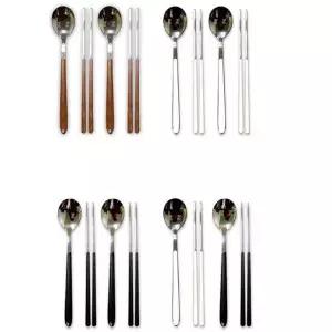 띄움 수저세트 스텐 수저 젓가락 숟가락 세트 2벌