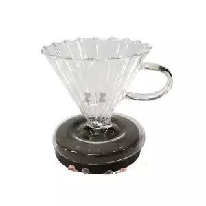 하니 커피 드리퍼 도자기 핸드 드립 필터 3인용