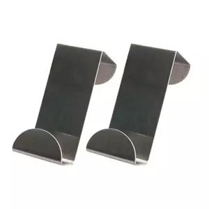 문걸이형 스틸행거 10개 옷걸이 부착 벽걸이 고리문 이후크 도어 다용도 이행거 이훅 도어랙 모자