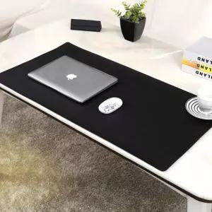 노트북책상덮개 학생 깔판 높은활용도 부드러운표면 마우스장패드 90X45 검정키보드 게이밍 와이드데스크매