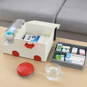 대형 자동차 모양 멀티 구급함약통 가방 응급처치 처치함 안전 박스 상자