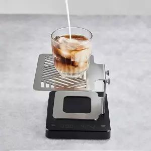 키밍 커피 저울 높이조절 거치대 머신 샷잔 받침대에스프레소 카페 홈용품 전자 계량 잔대 도구 높이스탠드