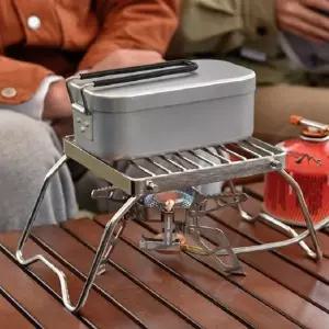 캠핑 초경량 스테인리스 버너 그리들 받침대