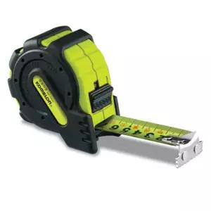 (코메론) 줄자 KMC-25RJN 형광자켓 (25mmX5M)자석훅 마그네틱 고무피복 수동 자석 틱훅