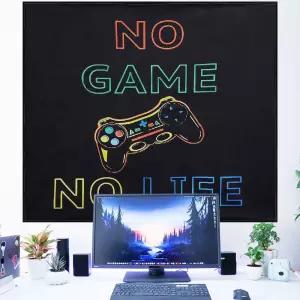 대형 패브릭 포스터 게임라이프 M가리개 입구 천가리개 인테리어 가림막 바란스 아트 벽걸이 천포스터